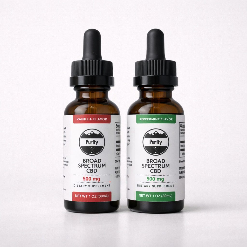 Purity CBD Gift Set: Vanilla + Peppermint