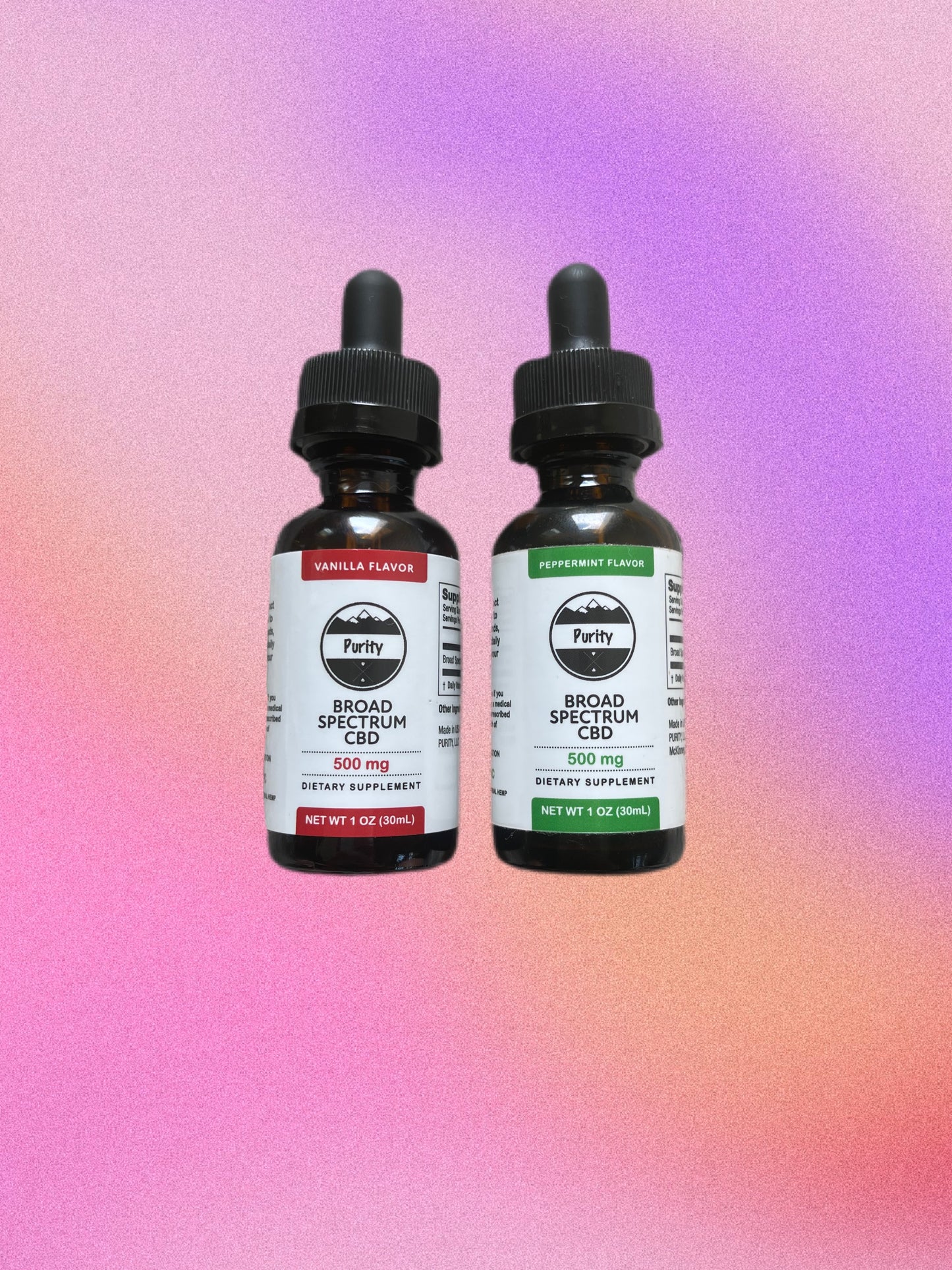 Purity CBD Gift Set: Vanilla + Peppermint